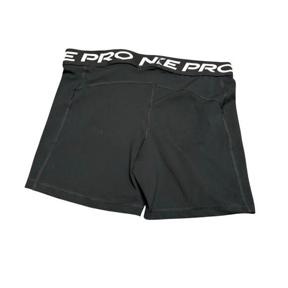 Nike Dri-Fit Black Stretch Athletic Activewear Large Logo Waistband Performance - Picture 6 of 6